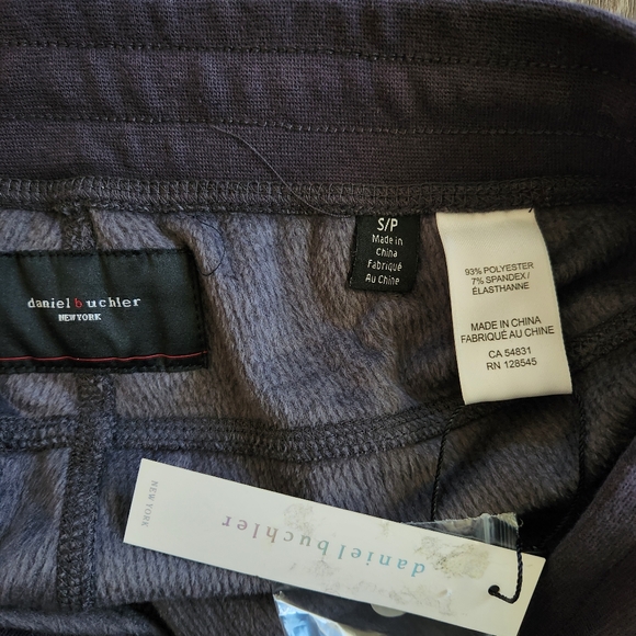 Daniel Buchler Velour Lounge Jogger Pants Size Small NWT - Picture 8 of 11